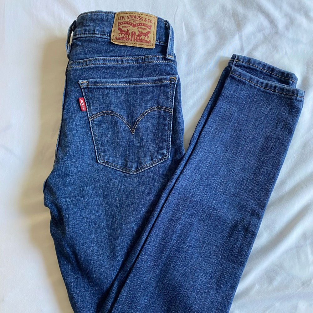 Levi Strauss & Co. Skinny Jeans Dark Wash